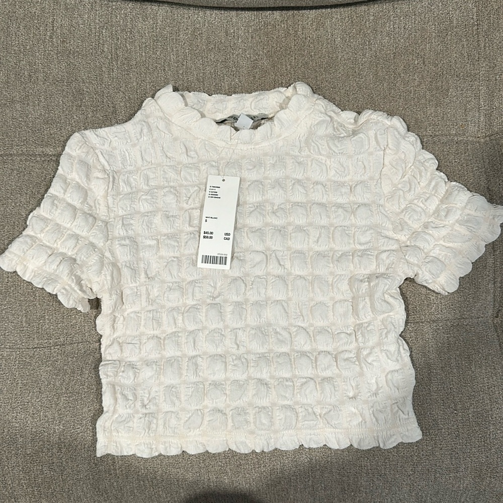 Urban outfitters cropped shirt